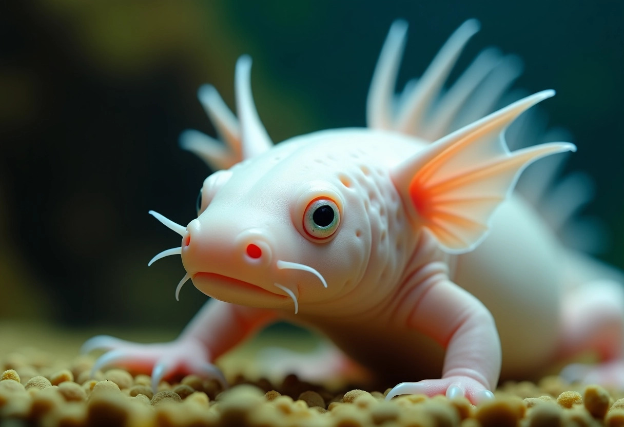 axolotl  aquarium