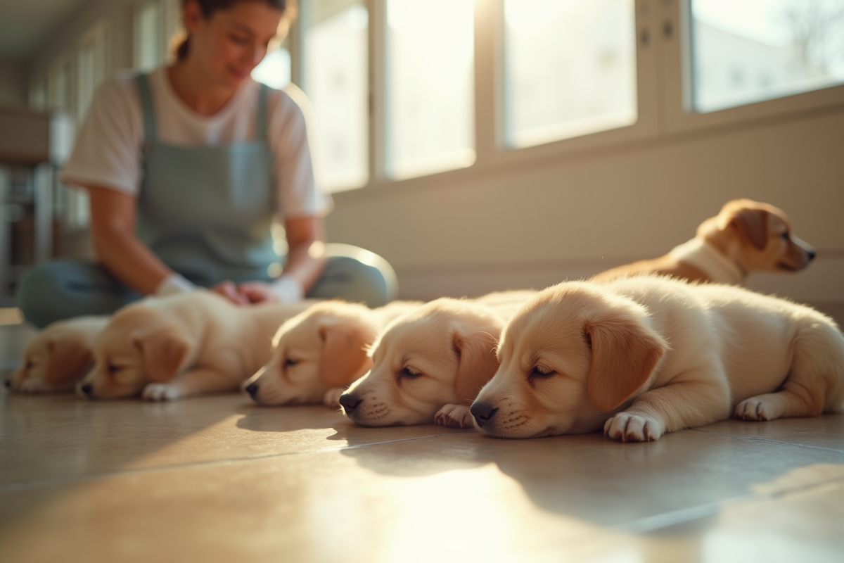 chien adoption