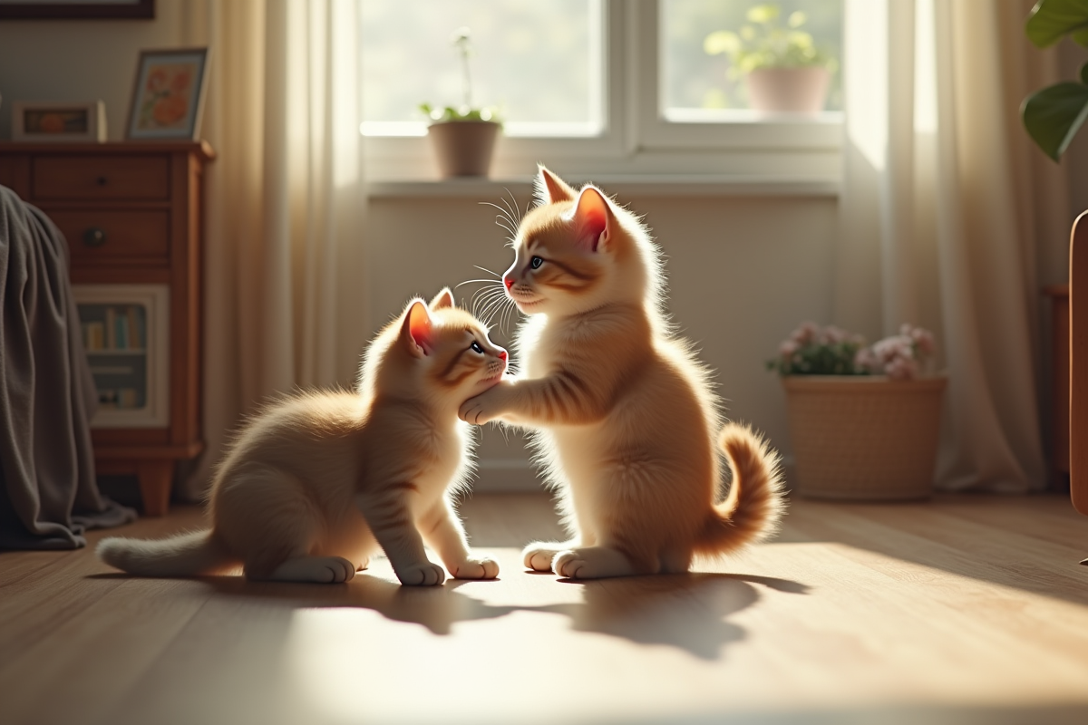 chaton  comportement