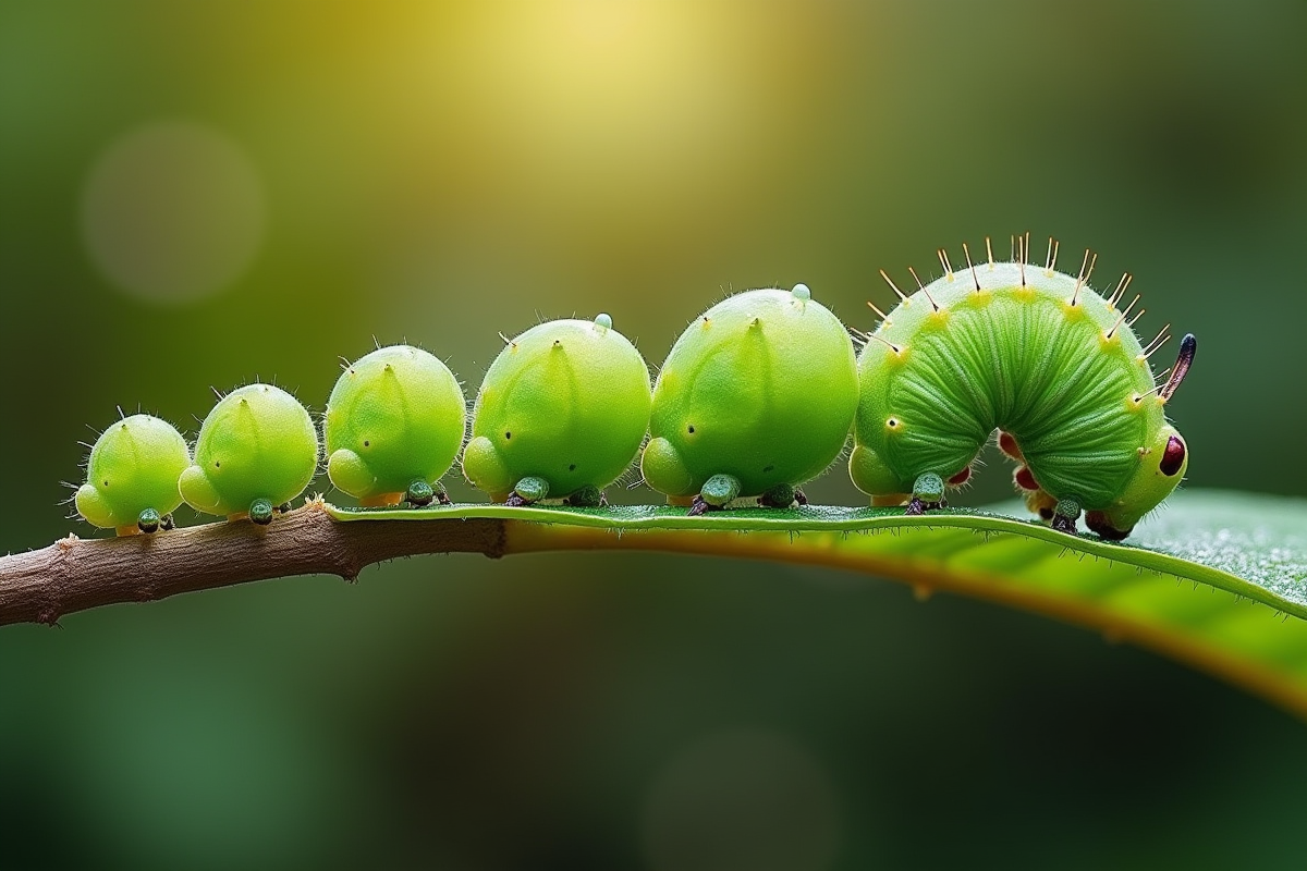 chenille verte