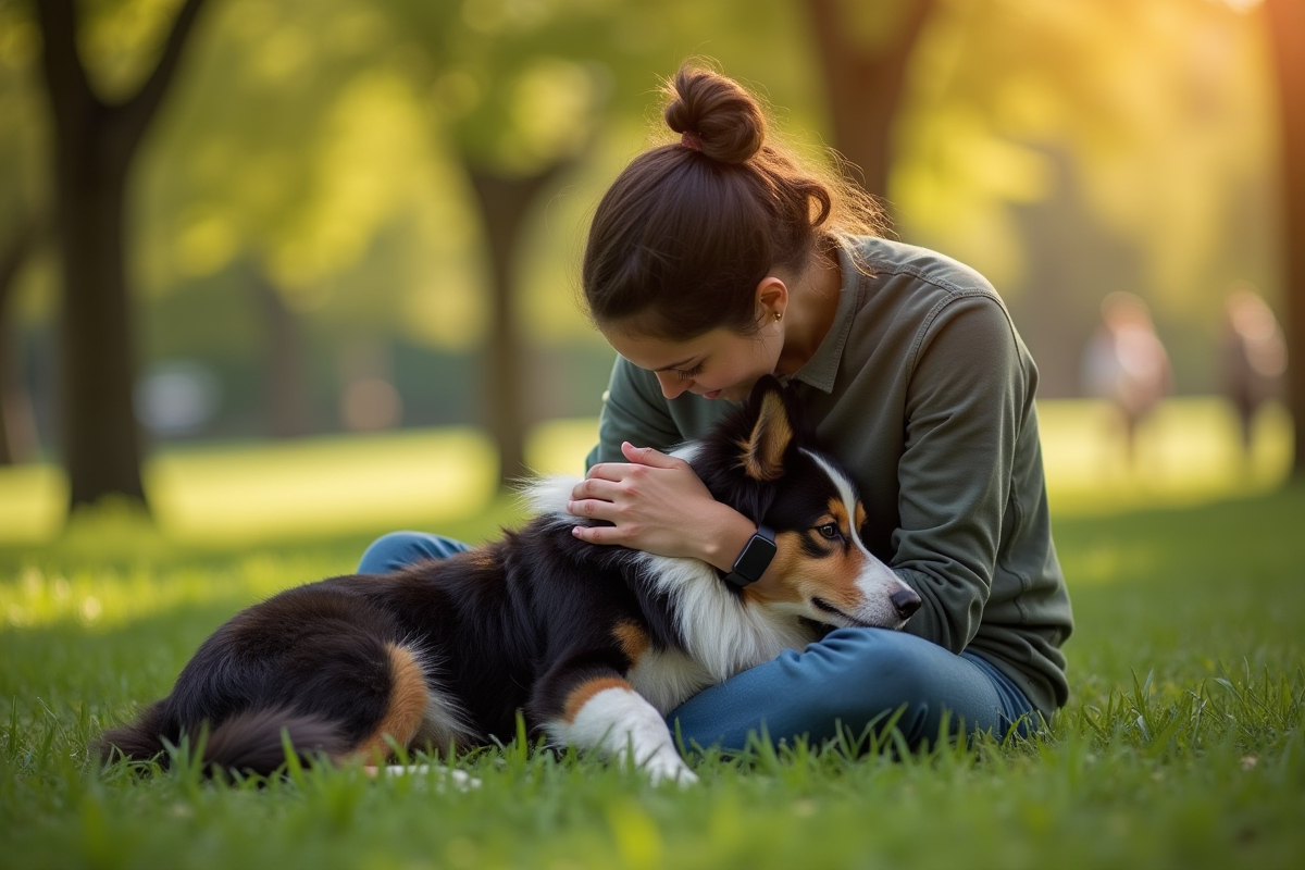 chien déprime
