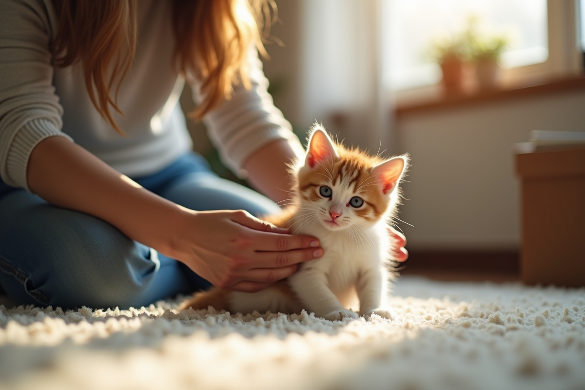 chaton miaulement