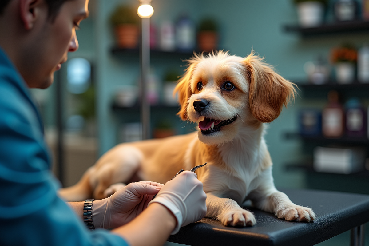 chien coupe-ongles