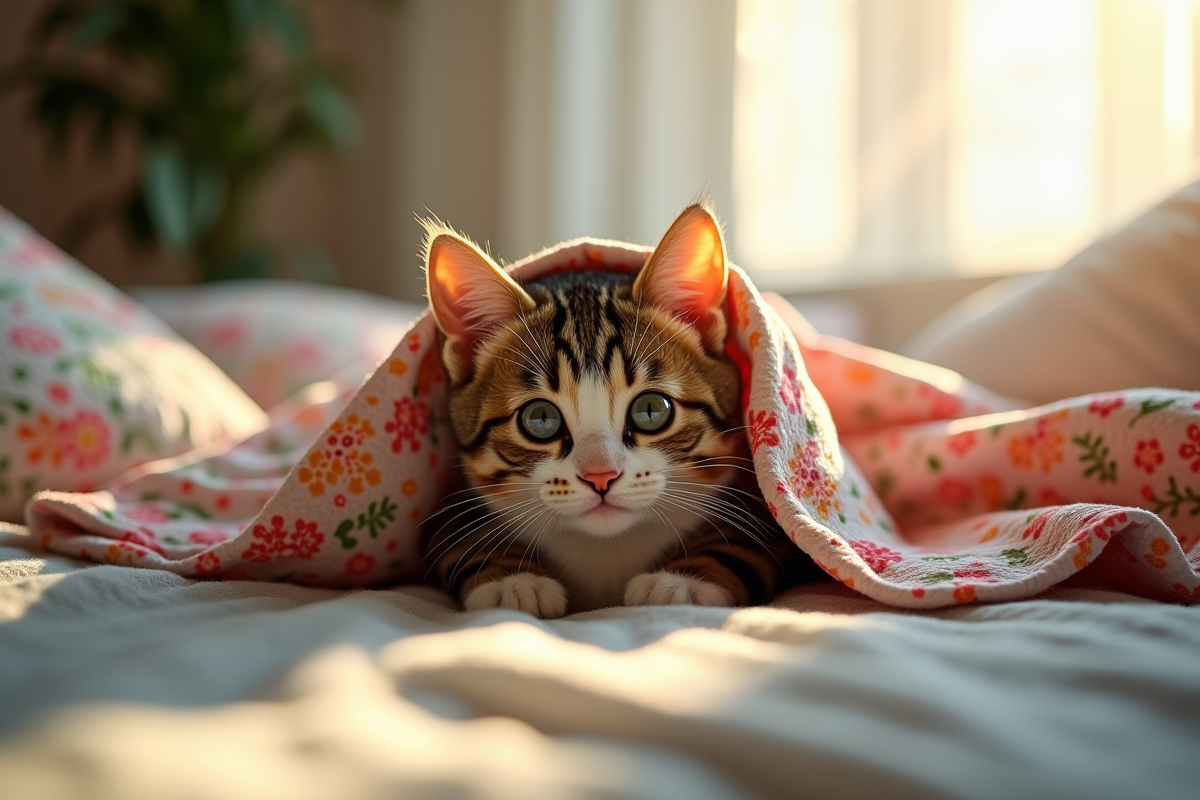 chats couvertures