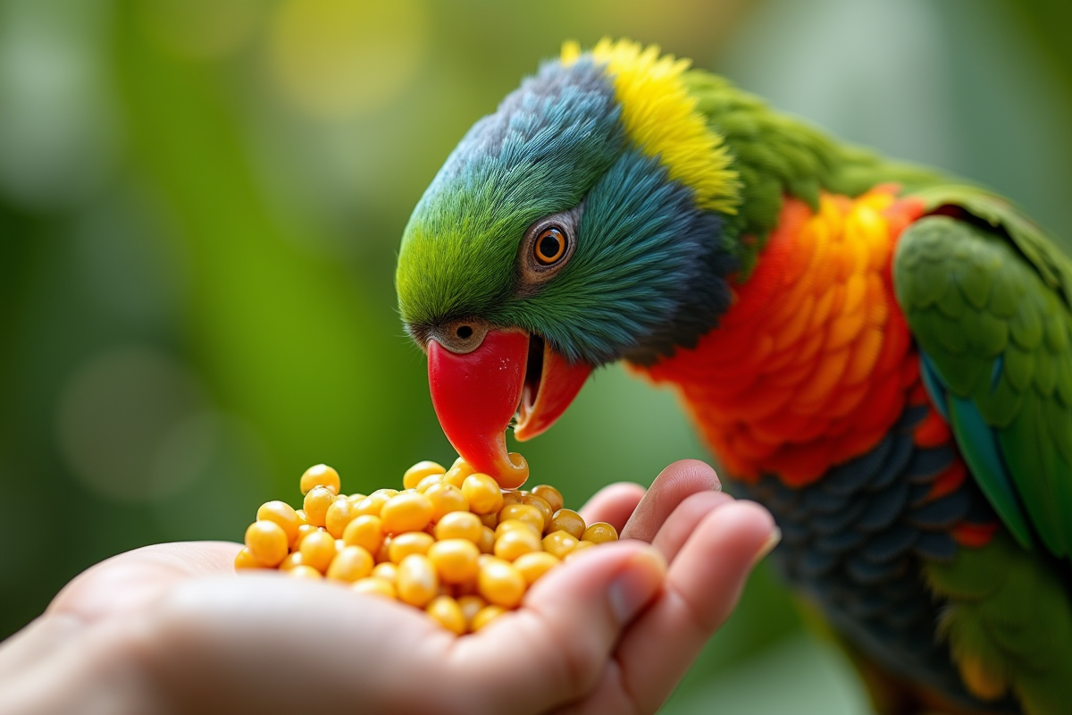 oiseau coloré