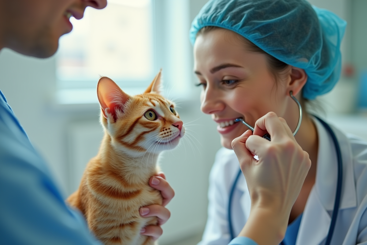 chat  éternuement